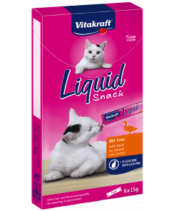 Vitakraft Cat Liquid Snack Duck & Beta-Glucans 90g