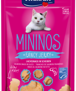 Vitakraft Mininos Salmon Fancy Jerky Cat Treats 40g