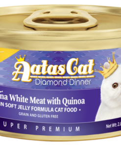 Aatas Cat Finest Diamond Dinner Tuna White Meat with Quinoa in Soft Jelly 80g