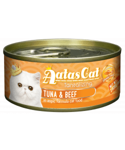Aatas Cat Tantalizing Tuna & Beef in Aspic 80g