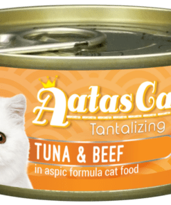Aatas Cat Tantalizing Tuna & Beef in Aspic 80g
