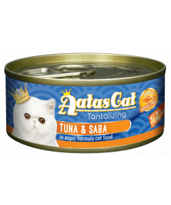 Aatas Cat Tantalizing Tuna & Saba in Aspic 80g