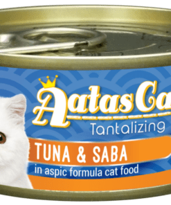 Aatas Cat Tantalizing Tuna & Saba in Aspic 80g