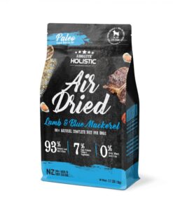 Absolute Holistic Air Dried Blue Mackerel & Lamb For Dog 1kg