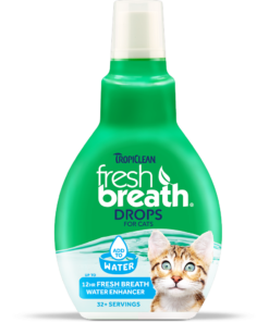 TropiClean Fresh Breath Drops for Cats 2.2 fl oz