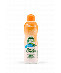 TropiClean Natural Flea & Tick Shampoo, Plus Soothing