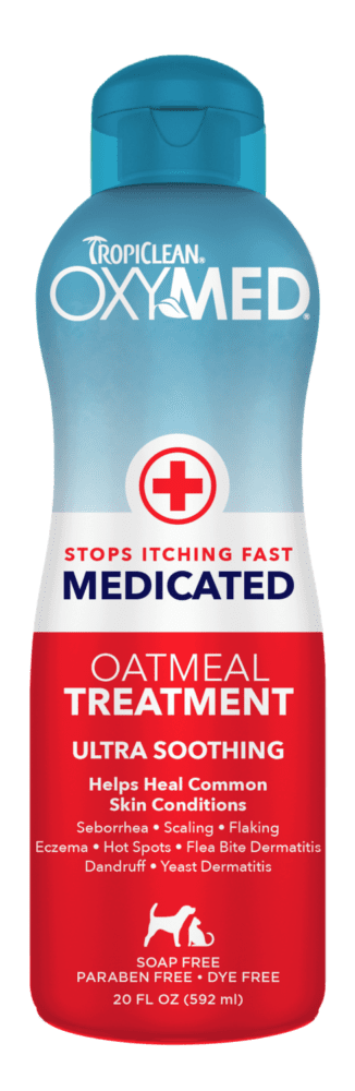 TropiClean OxyMed Medicated Pet Treatment Rinse