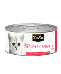Kit Cat Deboned Chicken & Crabstick Toppers 80g