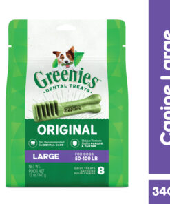 Greenies Dog Dental Treats Oral Care Treats Large 12oz (340g)