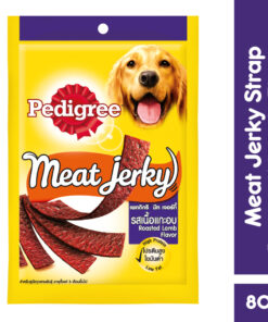 Pedigree Dog Treat Dog Snack Meat Jerky Roasted Lamb 80g