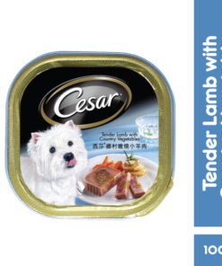 CESAR Dog Food Wet Food Tender Lamb with Country Vegetables 100g