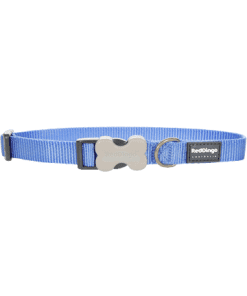 Red Dingo Bucklebone Classic Collar - Medium Blue