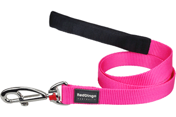 Red Dingo Fixed Classic Lead - Hot Pink