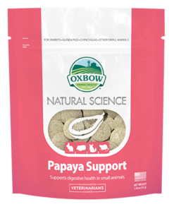 Oxbow Natural Science Papaya Support for Small Animals 33g