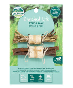 Oxbow Enriched Life - Stix & Hay Toy for Small Animals