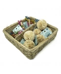 Oxbow Enriched Life - Play Pom & Rainbow Knot Basket for Small Animals