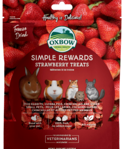 Oxbow Simple Rewards Strawberry Treats for Small Animals