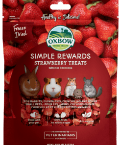 Oxbow Simple Rewards Strawberry Treats for Small Animals