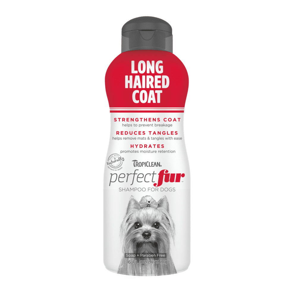 Tropiclean PerfectFur Long Haired Coat Shampoo For Dogs
