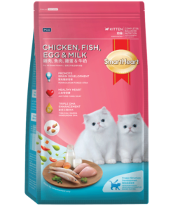 Smart Heart Chicken, Fish, Eggs & Milk Dry Cat Foo