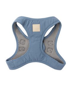 FuzzYard Cotton Step-in Dog Harness French Blue