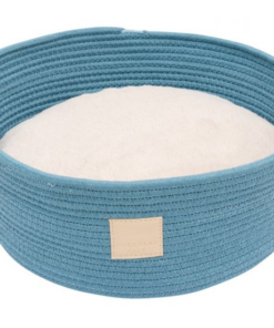 FuzzYard Life Rope Basket Bed - French Blue