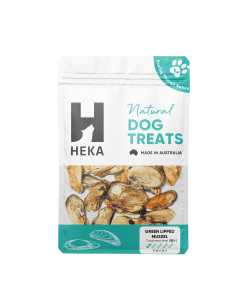 Heka Air Dried Green Lipped Mussels Dog Treat 150g