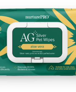 Nurture Pro AG+ Silver Pet Wipes Unscented