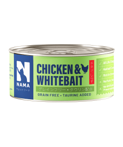 NAMA Deboned Chicken & Whitebait Canned Cat Wet Food 80g