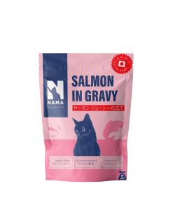 NAMA Pouch Salmon in Gravy Wet Cat Food 80g