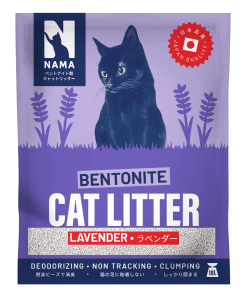 NAMA Bentonite Lavender Ultra Fast Clumping Cat Litter 10L