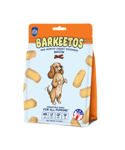 Himalayan Pet Supply Barkeetos Grain-Free Bacon Crunchy Dog Treat (3oz)